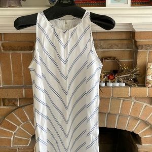 Chevron Linen jcrew dress